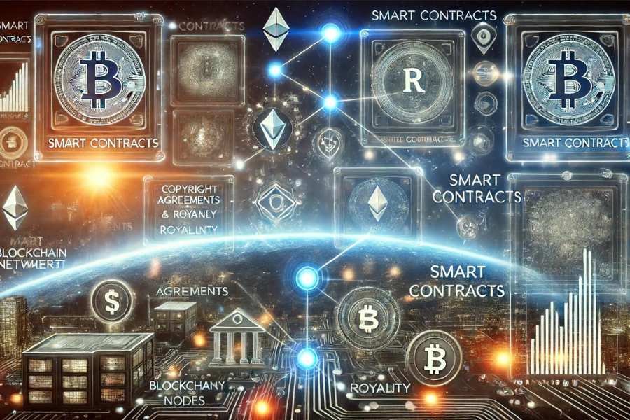 Uso de contratos inteligentes en blockchain