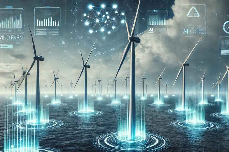 Visualización digital de simulaciones 3D y modelos predictivos aplicados al análisis de parques eólicos marinos