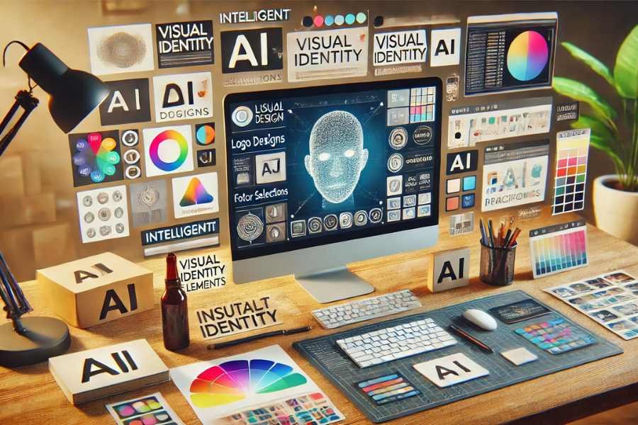 Proceso de generación de imágenes con inteligencia artificial.